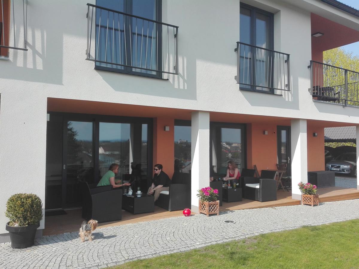 Penzion Cafe Na Svahu Cheb Dış mekan fotoğraf